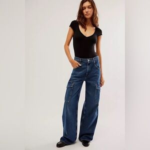 Agolde Minka Cargo Jeans